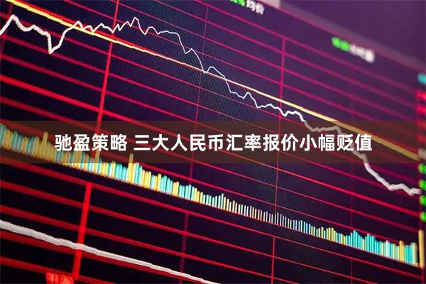 驰盈策略 三大人民币汇率报价小幅贬值