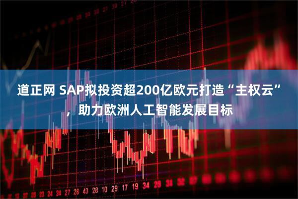 道正网 SAP拟投资超200亿欧元打造“主权云”，助力欧洲人工智能发展目标